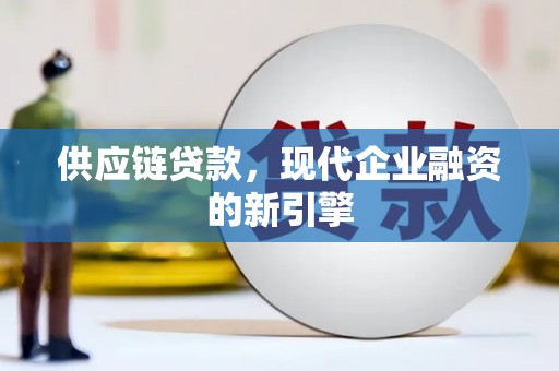 海兴供应链贷款，现代企业融资的新引擎