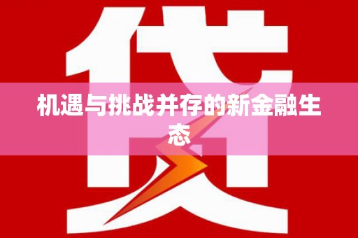 海兴机遇与挑战并存的新金融生态