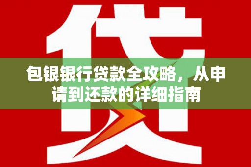 海兴包银银行贷款全攻略，从申请到还款的详细指南