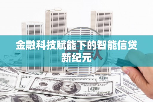 海兴金融科技赋能下的智能信贷新纪元
