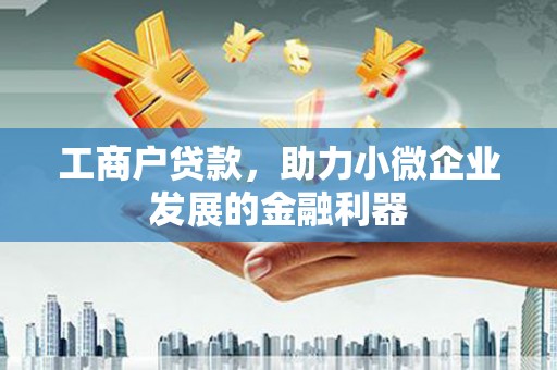 海兴工商户贷款，助力小微企业发展的金融利器