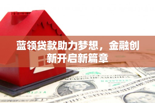 海兴蓝领贷款助力梦想，金融创新开启新篇章