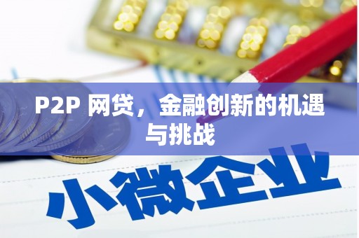 海兴P2P 网贷，金融创新的机遇与挑战
