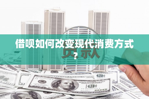 海兴借呗如何改变现代消费方式？