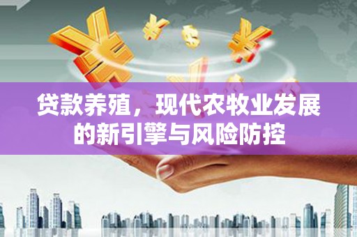 海兴贷款养殖，现代农牧业发展的新引擎与风险防控
