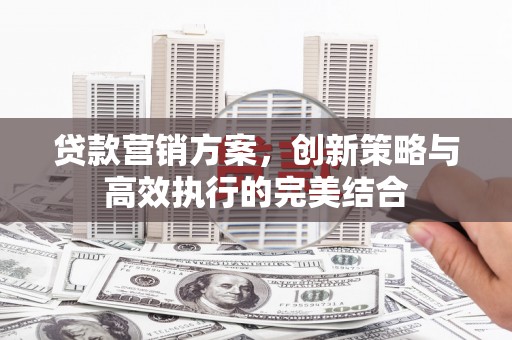 海兴贷款营销方案，创新策略与高效执行的完美结合
