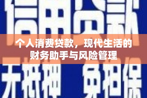 海兴个人消费贷款，现代生活的财务助手与风险管理