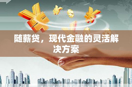 海兴随薪贷，现代金融的灵活解决方案