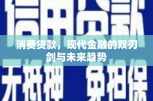 海兴消费贷款，现代金融的双刃剑与未来趋势
