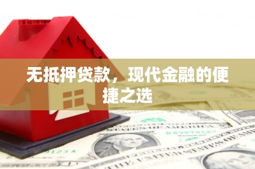 海兴无抵押贷款，现代金融的便捷之选