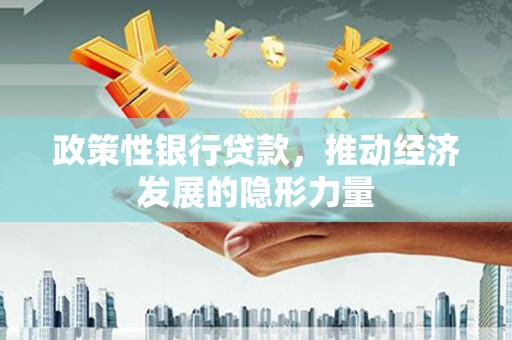 海兴政策性银行贷款，推动经济发展的隐形力量
