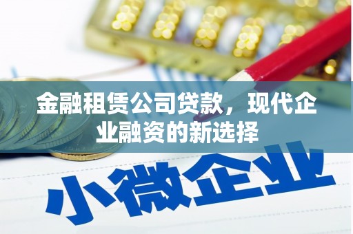 海兴金融租赁公司贷款，现代企业融资的新选择