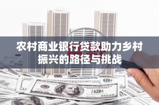 海兴农村商业银行贷款助力乡村振兴的路径与挑战