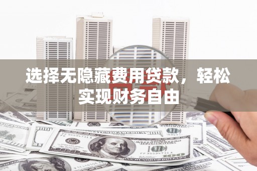 海兴选择无隐藏费用贷款，轻松实现财务自由