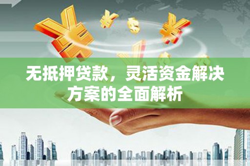 海兴无抵押贷款，灵活资金解决方案的全面解析