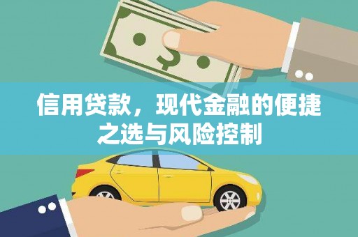 海兴信用贷款，现代金融的便捷之选与风险控制