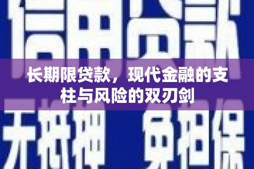 海兴长期限贷款，现代金融的支柱与风险的双刃剑