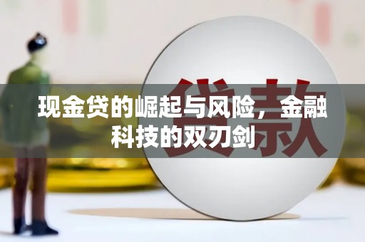 海兴现金贷的崛起与风险，金融科技的双刃剑