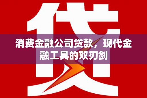 海兴消费金融公司贷款，现代金融工具的双刃剑