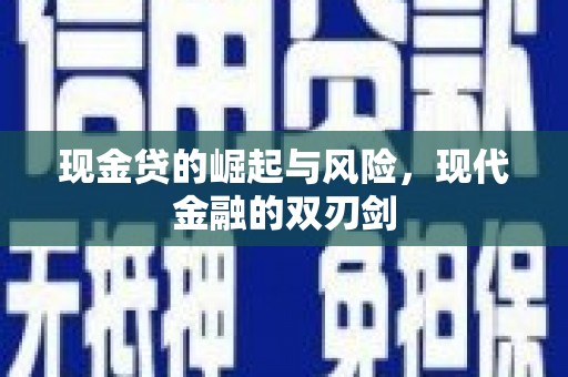 海兴现金贷的崛起与风险，现代金融的双刃剑