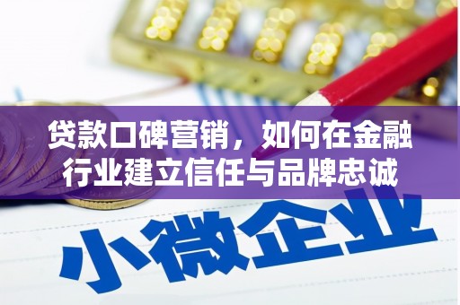 海兴贷款口碑营销，如何在金融行业建立信任与品牌忠诚