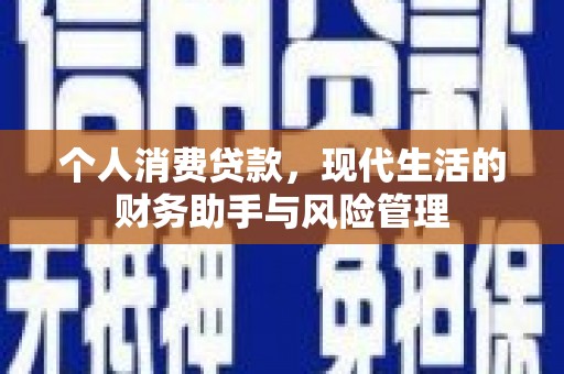 海兴个人消费贷款，现代生活的财务助手与风险管理