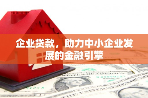 海兴企业贷款，助力中小企业发展的金融引擎