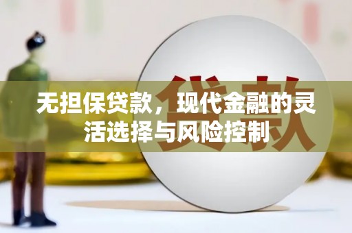 海兴无担保贷款，现代金融的灵活选择与风险控制