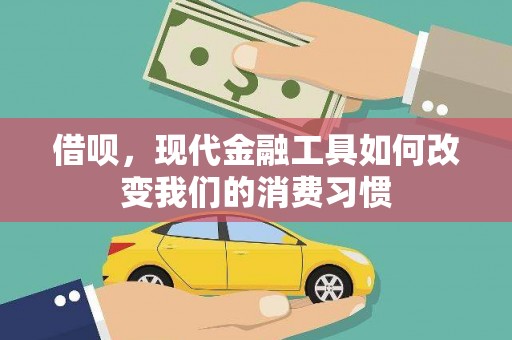 海兴借呗，现代金融工具如何改变我们的消费习惯