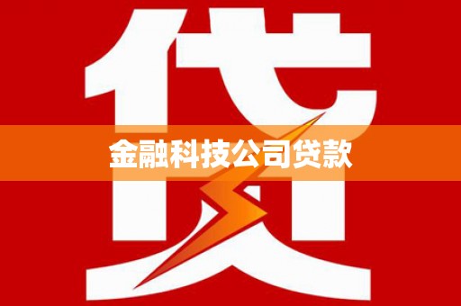 海兴金融科技公司贷款