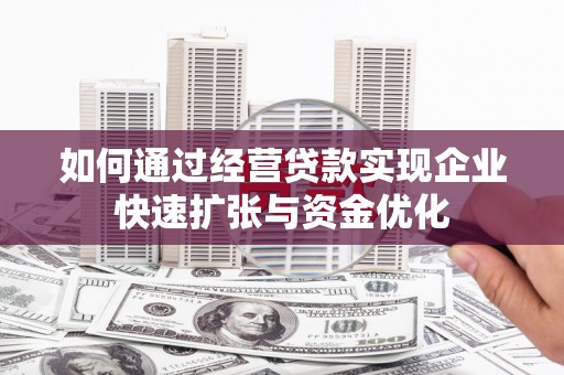 海兴如何通过经营贷款实现企业快速扩张与资金优化