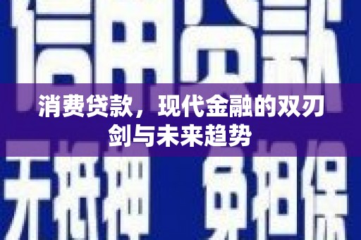 海兴消费贷款，现代金融的双刃剑与未来趋势