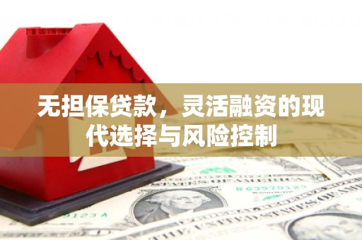 海兴无担保贷款，灵活融资的现代选择与风险控制