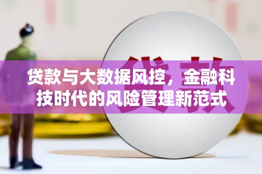 海兴贷款与大数据风控，金融科技时代的风险管理新范式