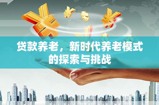 海兴贷款养老，新时代养老模式的探索与挑战