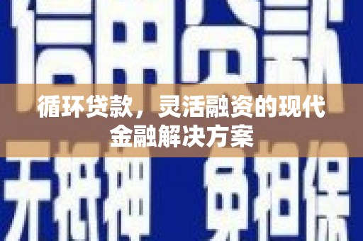 海兴循环贷款，灵活融资的现代金融解决方案