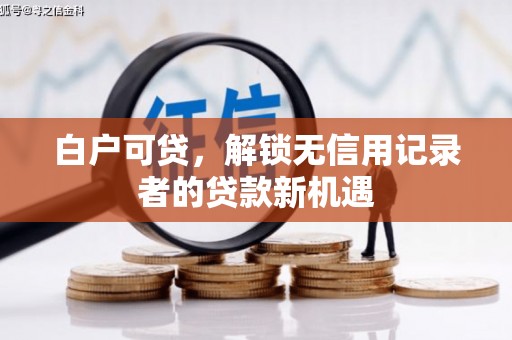 海兴白户可贷，解锁无信用记录者的贷款新机遇