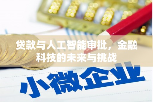 海兴贷款与人工智能审批，金融科技的未来与挑战