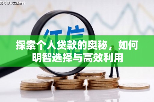 海兴探索个人贷款的奥秘，如何明智选择与高效利用