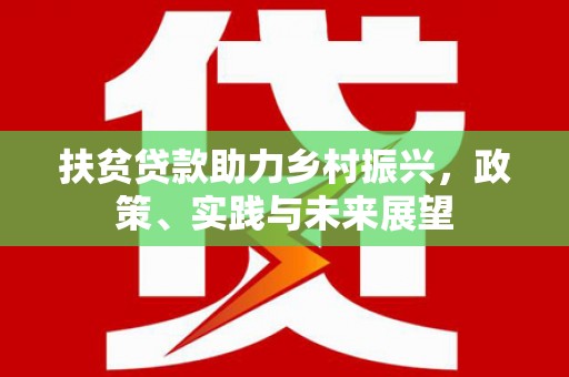 海兴扶贫贷款助力乡村振兴，政策、实践与未来展望