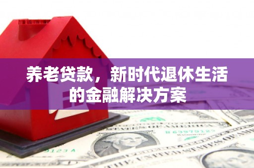 海兴养老贷款，新时代退休生活的金融解决方案