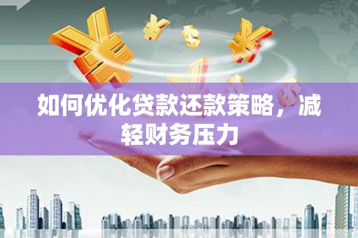 海兴如何优化贷款还款策略，减轻财务压力