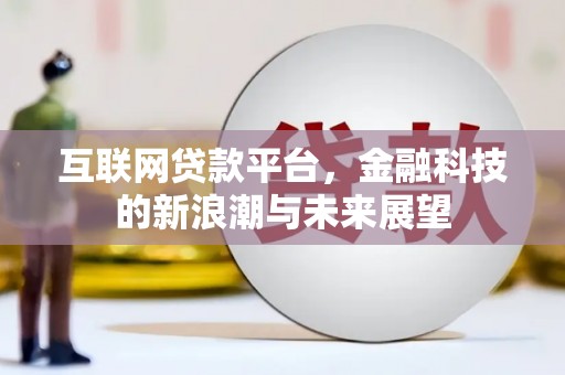 海兴互联网贷款平台，金融科技的新浪潮与未来展望