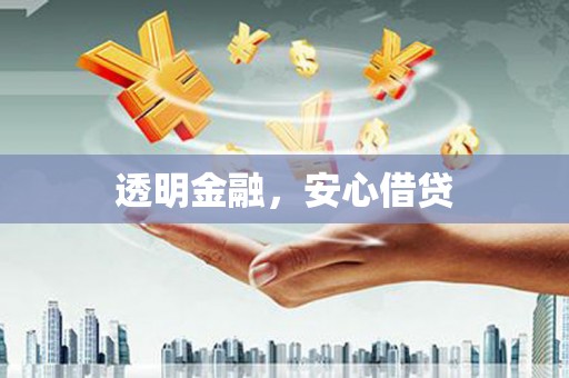 海兴透明金融，安心借贷