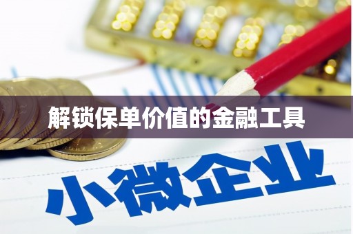 海兴解锁保单价值的金融工具